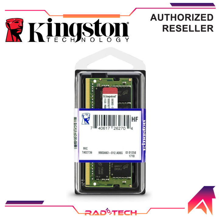 RAM Kingston ValueRAM 8GB DDR4 2666MHz